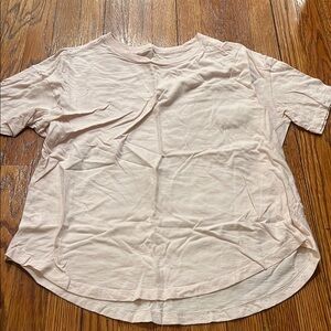 Light Pink Casual T-Shirt